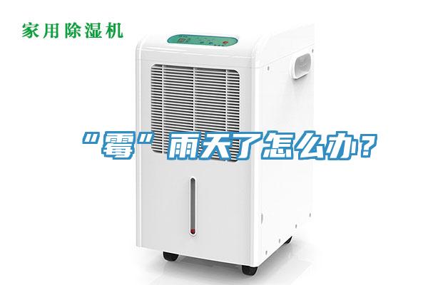 “黴”雨天了怎麽辦？