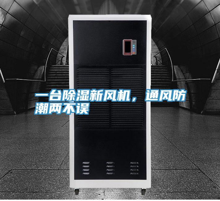 一台除濕新風機，通風防潮兩不誤