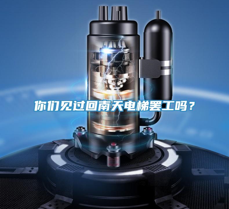 你們見過回南天電梯罷工嗎？