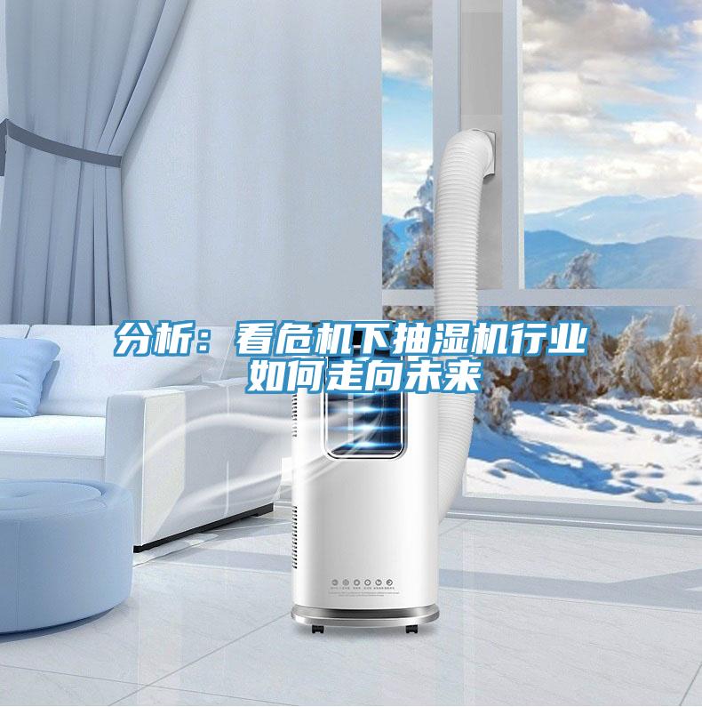 分析：看危機下抽濕機行業 如何走向未來