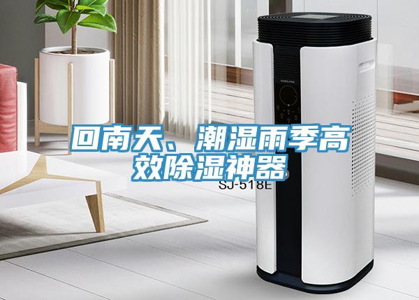 回南天、潮濕雨季高效除濕神器