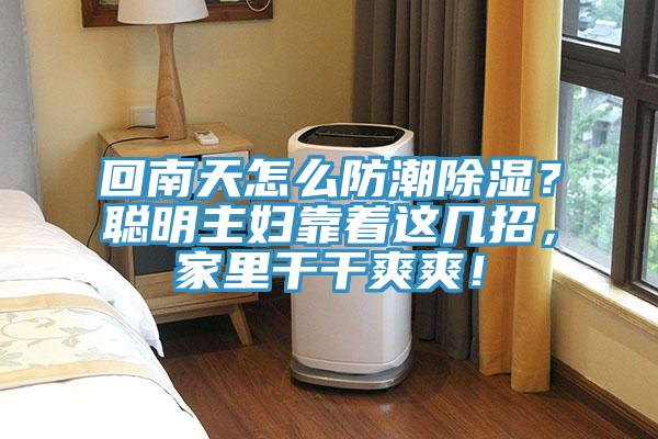 回南天怎麽防潮除濕？聰明主婦靠著這幾招，家裏幹幹爽爽！