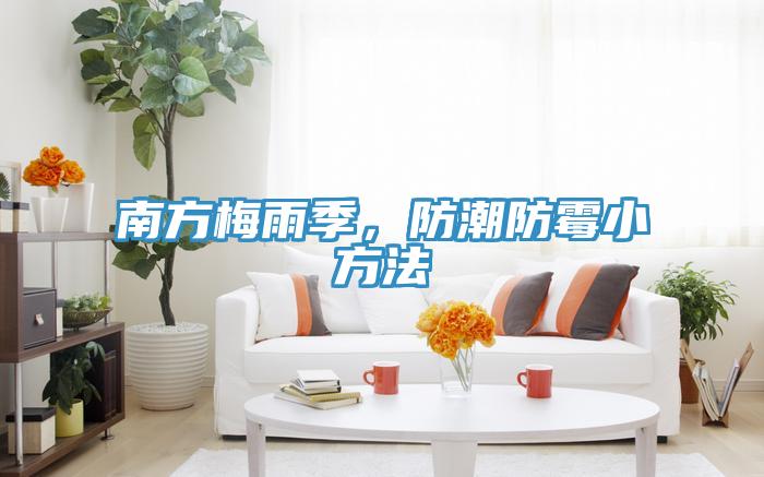 南方梅雨季，防潮防黴小方法
