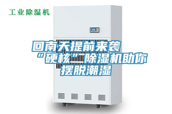 回南天提前來襲 “硬核”草莓污视频在线看助你擺脫潮濕