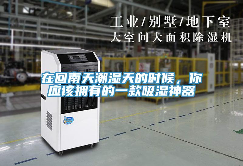 在回南天潮濕天的時候，你應該擁有的一款吸濕神器