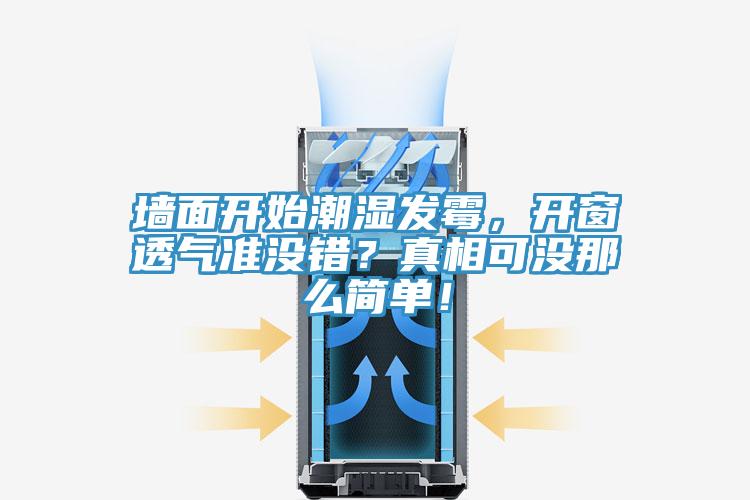 牆麵開始潮濕發黴，開窗透氣準沒錯？真相可沒那麽簡單！