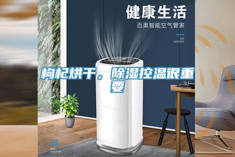 枸杞烘幹，除濕控溫很重要