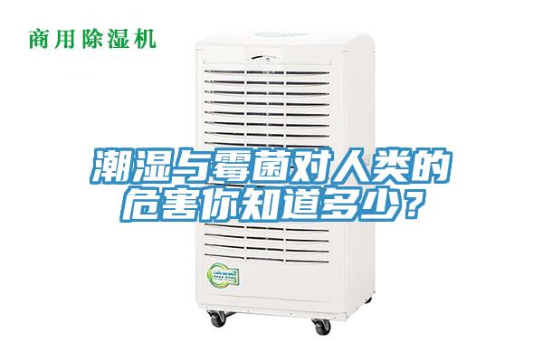 潮濕與黴菌對人類的危害你知道多少？