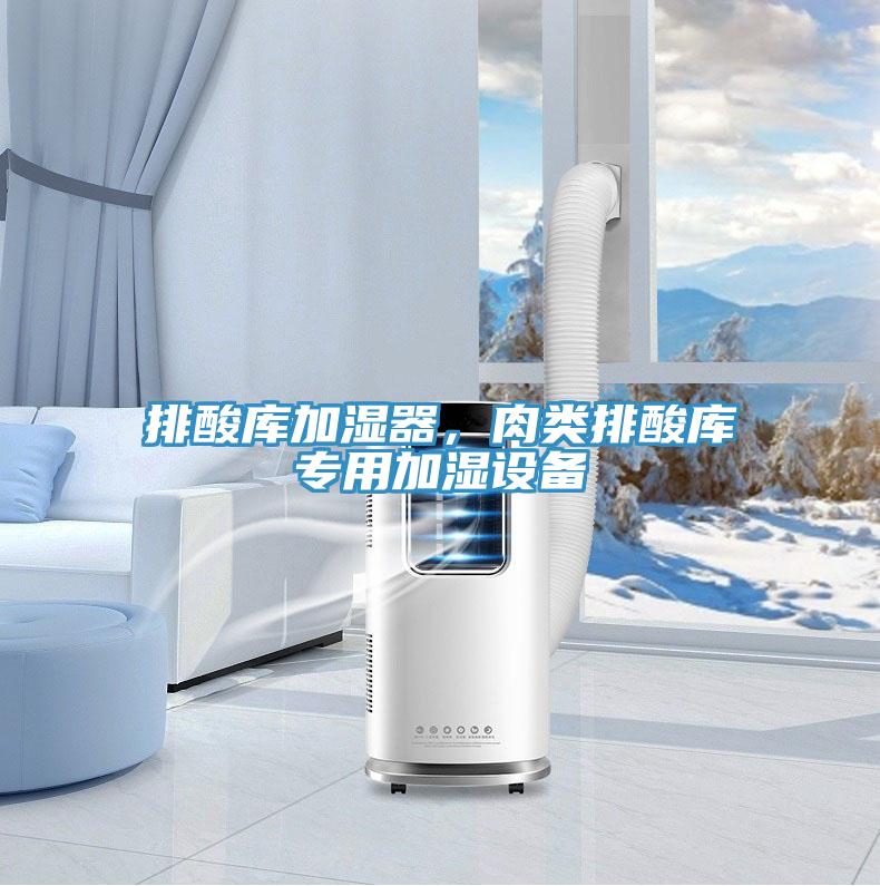 排酸庫加濕器，肉類排酸庫專用加濕設備