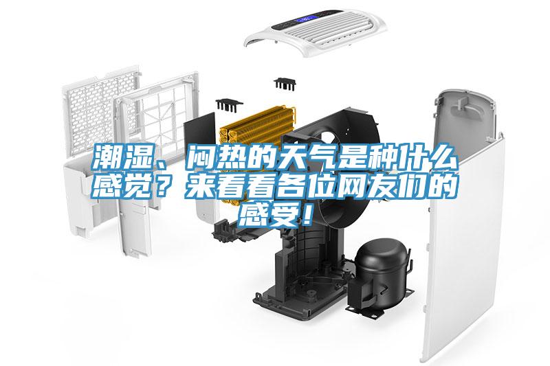 潮濕、悶熱的天氣是種什麽感覺？來看看各位網友們的感受！