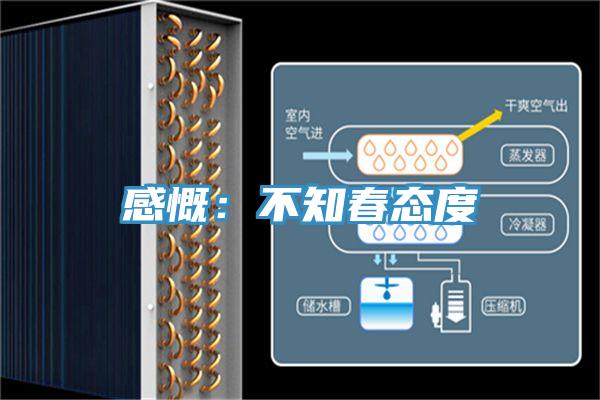感慨：不知春態度