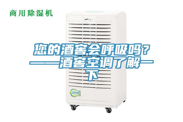 您的酒窖會呼吸嗎？——酒窖空調了解一下