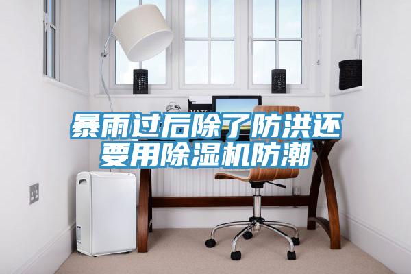 暴雨過後除了防洪還要用草莓污视频在线看防潮