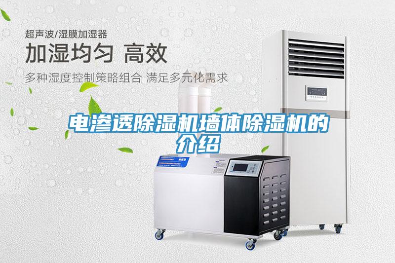 電滲透草莓污视频在线看牆體草莓污视频在线看的介紹