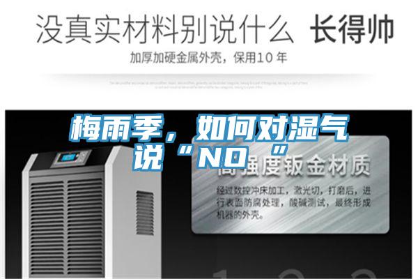 梅雨季，如何對濕氣說“NO ”