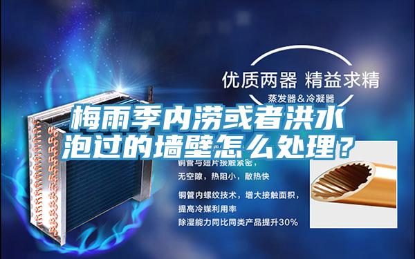 梅雨季內澇或者洪水泡過的牆壁怎麽處理？