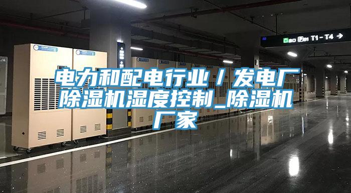 電力和配電行業／發電廠草莓污视频在线看濕度控製_草莓污视频在线看廠家