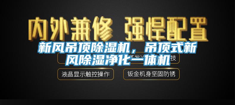 新風吊頂草莓污视频在线看，吊頂式新風除濕淨化一體機