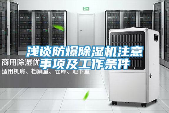淺談防爆草莓污视频在线看注意事項及工作條件