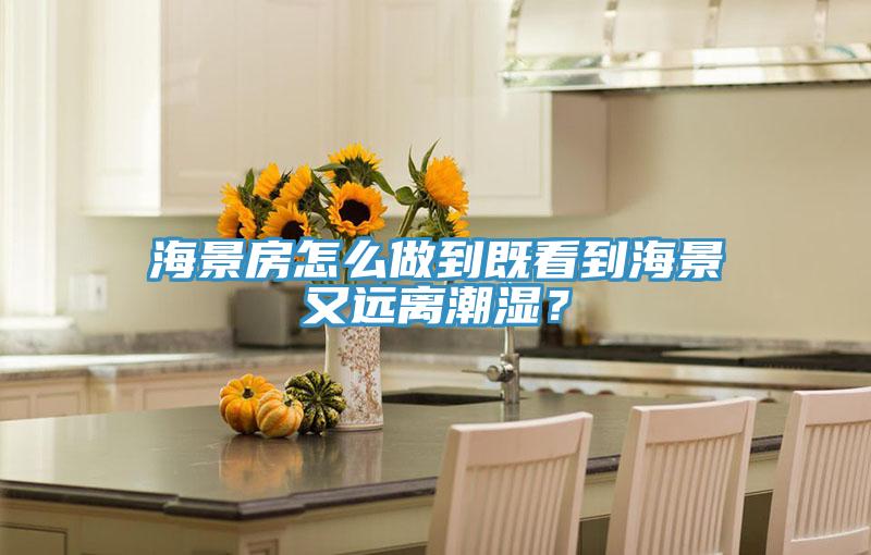 海景房怎麽做到既看到海景又遠離潮濕？