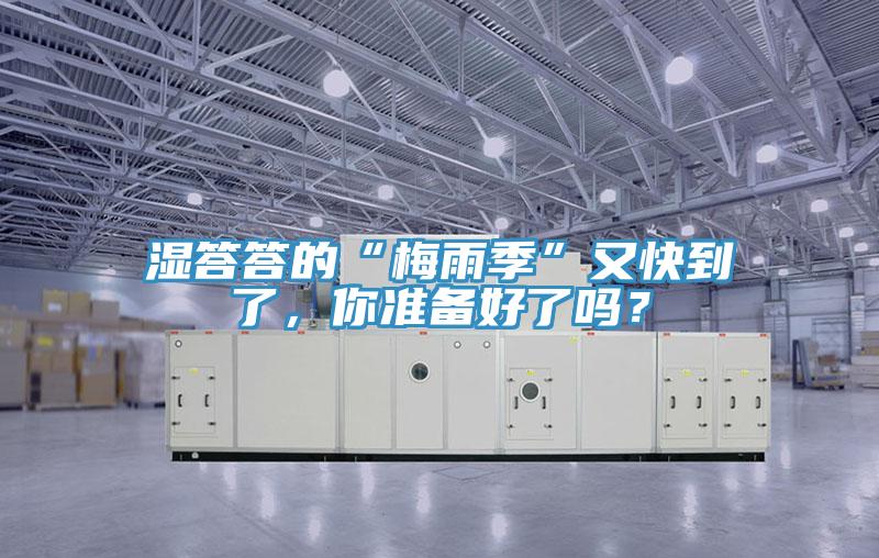 濕答答的“梅雨季”又快到了，你準備好了嗎？