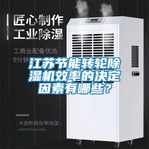 江蘇節能轉輪草莓污视频在线看效率的決定因素有哪些？