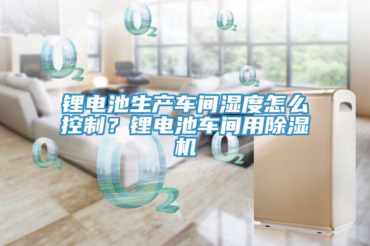 鋰電池生產車間濕度怎麽控製？鋰電池車間用草莓污视频在线看