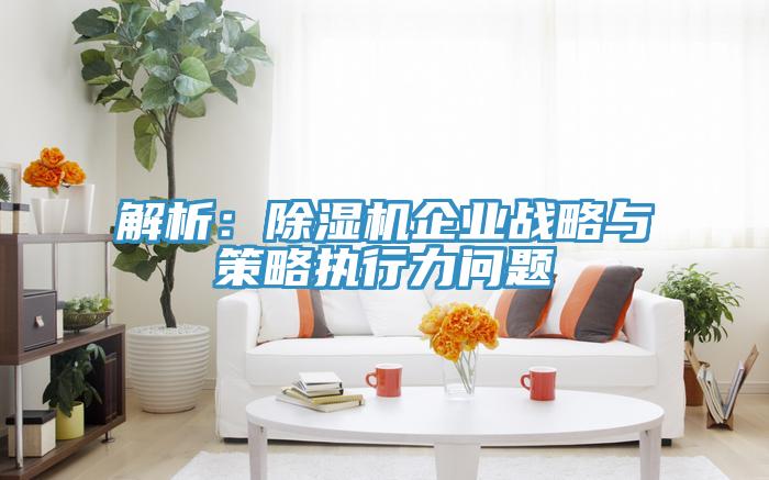 解析：草莓污视频在线看企業戰略與策略執行力問題