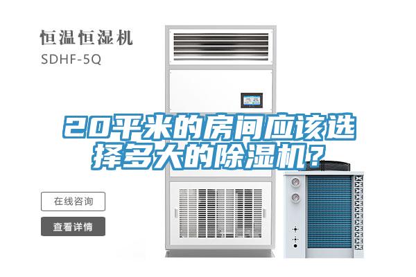 20平米的房間應該選擇多大的草莓污视频在线看？