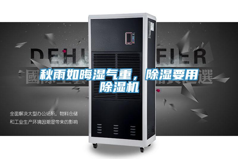 秋雨如晦濕氣重，除濕要用草莓污视频在线看
