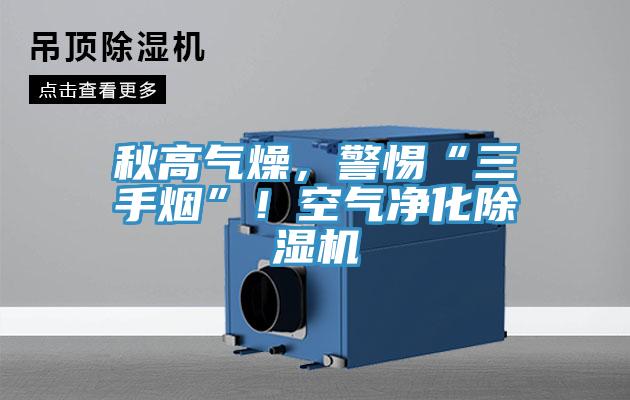 秋高氣燥，警惕“三手煙”！空氣淨化草莓污视频在线看