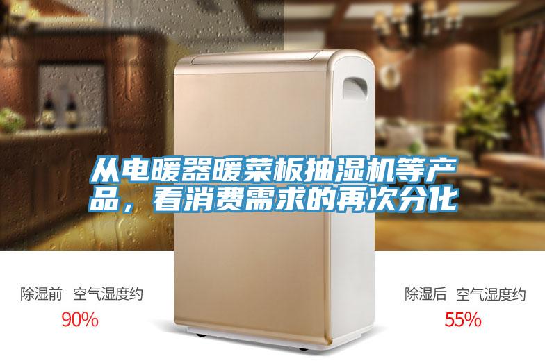 從電暖器暖菜板抽濕機等產品，看消費需求的再次分化