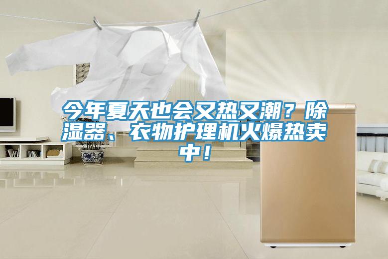 今年夏天也會又熱又潮？除濕器、衣物護理機火爆熱賣中！
