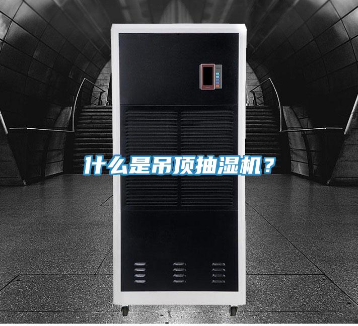 什麽是吊頂抽濕機？