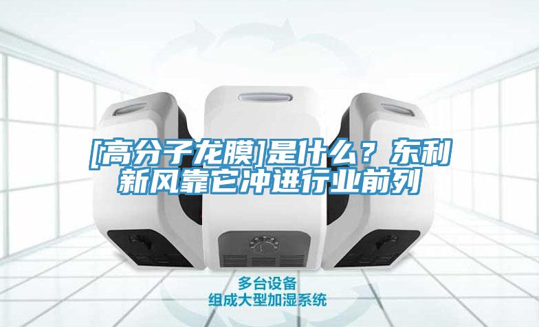 [高分子龍膜]是什麽？東利新風靠它衝進行業前列