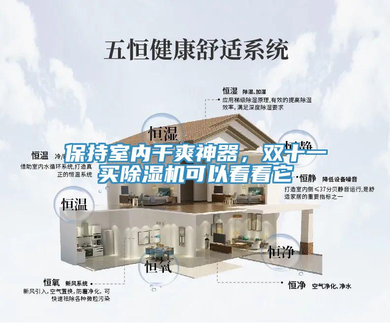 保持室內幹爽神器，雙十一買草莓污视频在线看可以看看它
