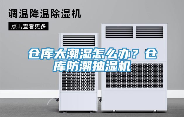 倉庫太潮濕怎麽辦？倉庫防潮抽濕機