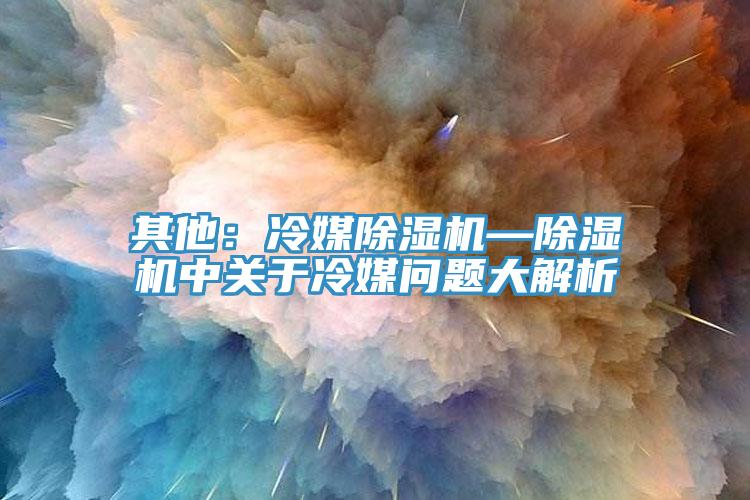 其他：冷媒草莓污视频在线看—草莓污视频在线看中關於冷媒問題大解析