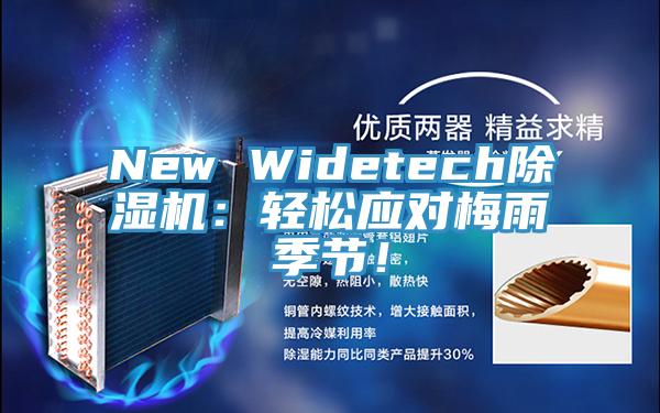 New Widetech草莓污视频在线看：輕鬆應對梅雨季節！