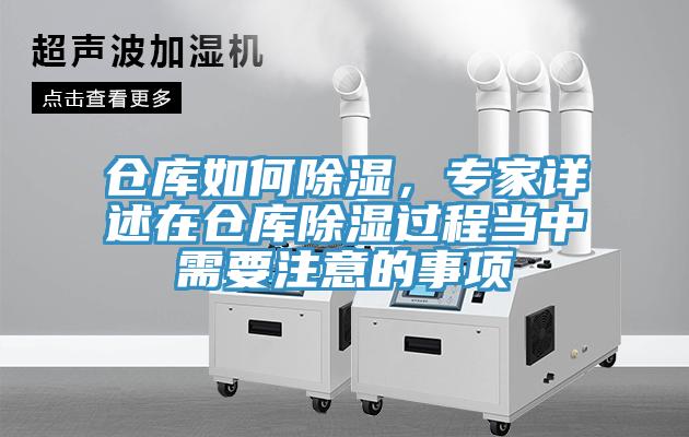 倉庫如何除濕，專家詳述在倉庫除濕過程當中需要注意的事項