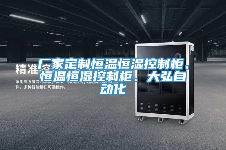 廠家定製恒溫恒濕控製櫃、恒溫恒濕控製櫃、大弘自動化