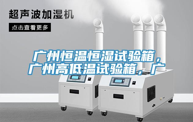 廣州恒溫恒濕試驗箱，廣州高低溫試驗箱，廣