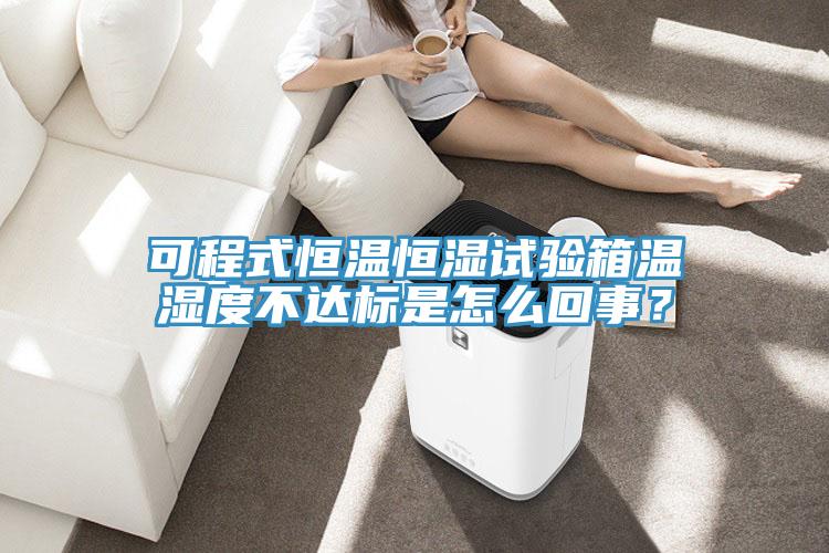 可程式恒溫恒濕試驗箱溫濕度不達標是怎麽回事？