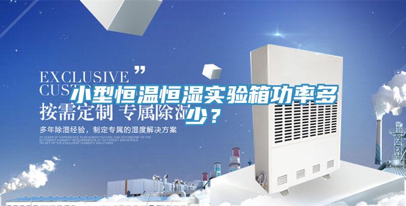 小型恒溫恒濕實驗箱功率多少？