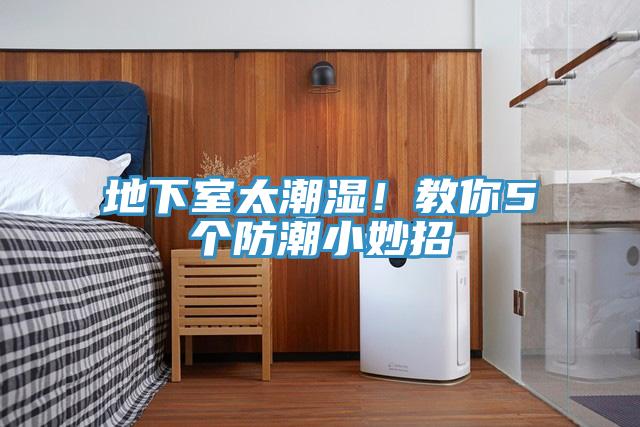 地下室太潮濕！教你5個防潮小妙招