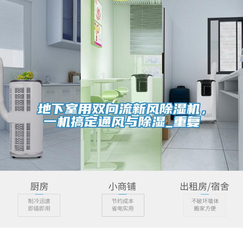 地下室用雙向流新風草莓污视频在线看，一機搞定通風與除濕_重複