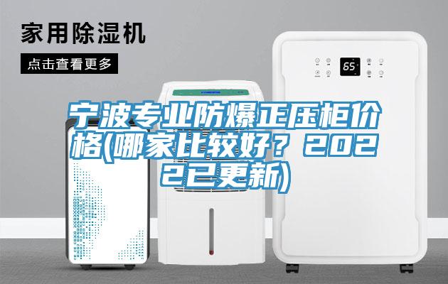 寧波專業防爆正壓櫃價格(哪家比較好？2022已更新)