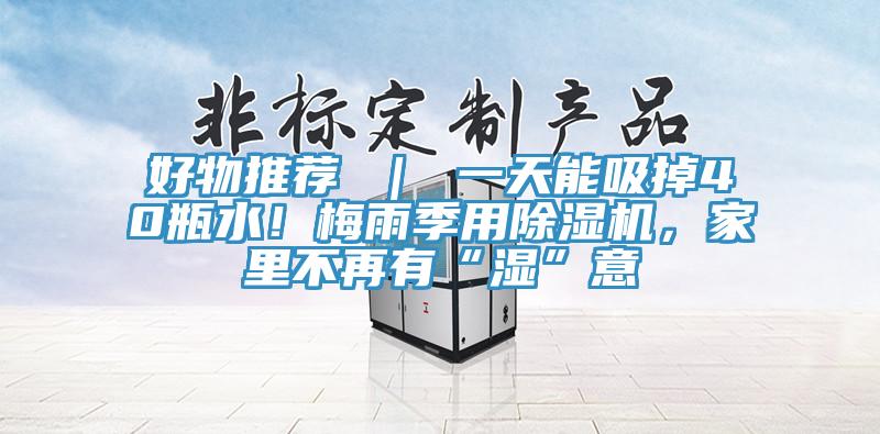 好物推薦 ｜ 一天能吸掉40瓶水！梅雨季用草莓污视频在线看，家裏不再有“濕”意