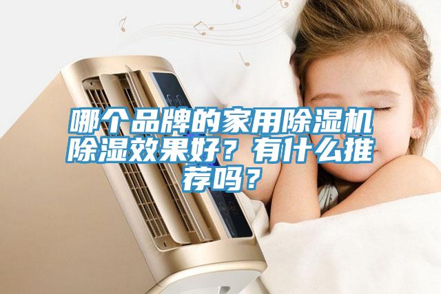 哪個品牌的家用草莓污视频在线看除濕效果好？有什麽推薦嗎？
