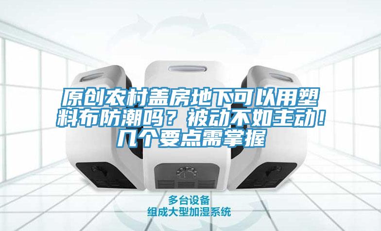 原創農村蓋房地下可以用塑料布防潮嗎？被動不如主動！幾個要點需掌握